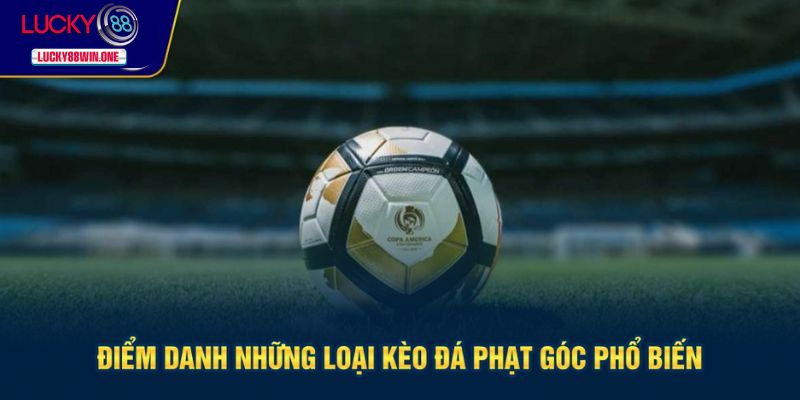 Điểm qua những loại hình kèo phạt góc
