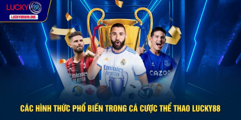 Hình thức phổ biến khi cá cược tại sảnh thể thao