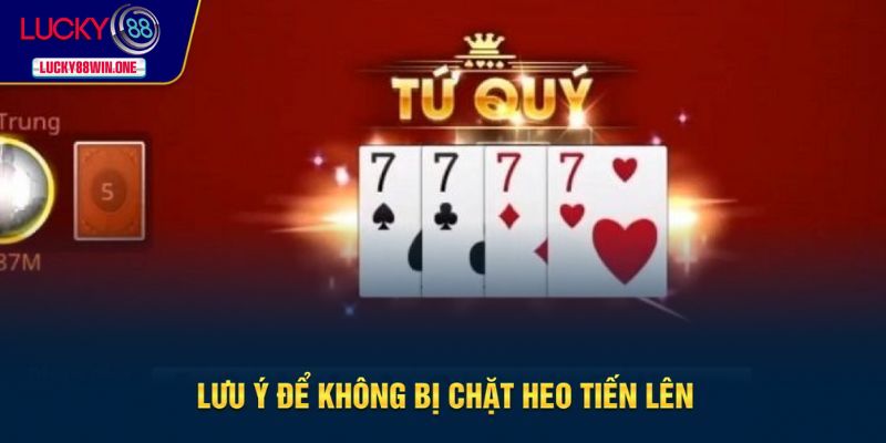 Lưu ý để không bị chặt heo